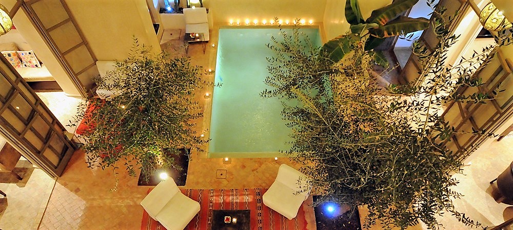 Location riad marrakech avec piscine